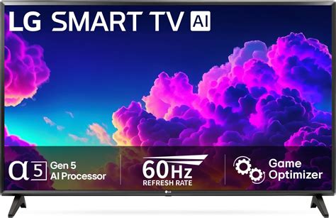 LG 189 cm (75 Inches) 4K Ultra HD Smart LED TV 75UQ8040PSB (Grey) (2022 ...