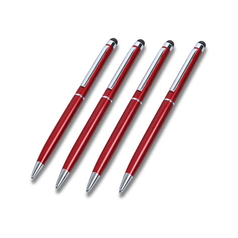 Aero Red Slim Hybrid Ballpoint Pen - Pack Of 4 – Pen Store