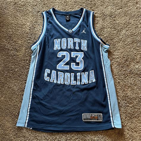 jordan north carolina jersey size large | Depop