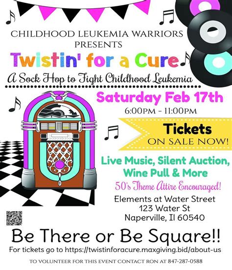 Twistin for a Cure A Sock Hop to Fight Childhood Leukemia , Elements at ...