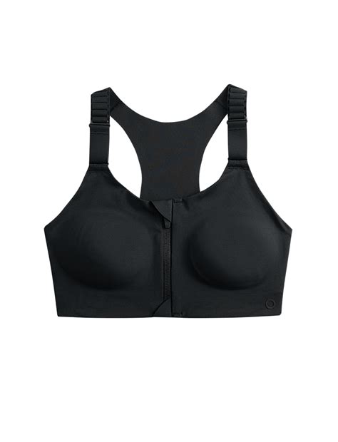Buy Ultimate Support Zip Up Non Wired Sports Bra (A-GG) at Marks & Spencer