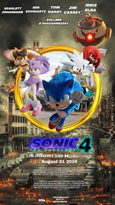 A Sonic Movie 4 poster I made | Fandom