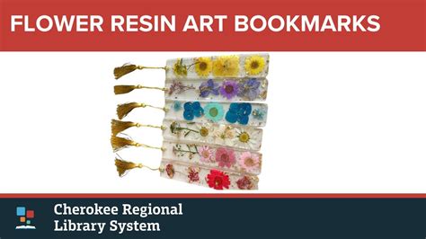 Flower Resin Art Bookmarks, 504 McFarland Ave, Rossville, GA, United ...