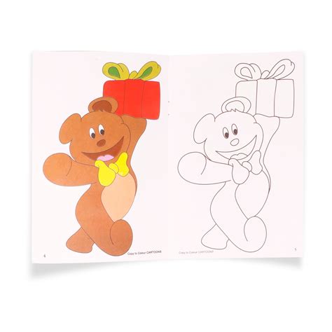 Copy To Colour Cartoons 1Book – Itsy Bitsy