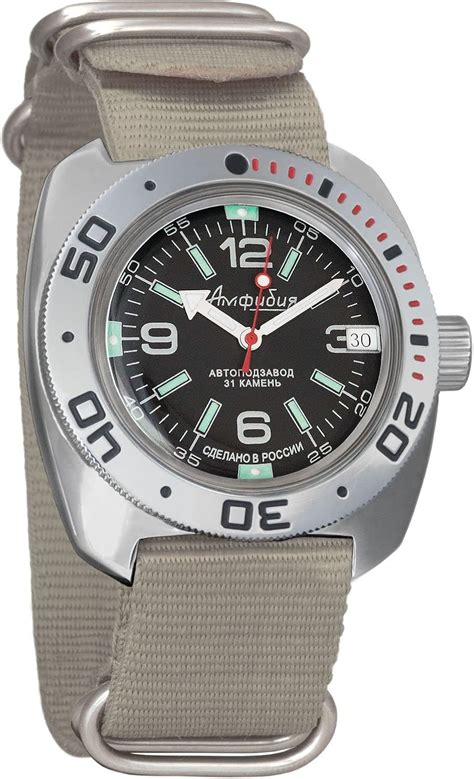 Buy VOSTOK Amphibian Automatic Mens Self-Winding Diver Amphibia 710 ...