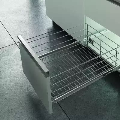 Buy Hettich Cargo Tech M Stainless Steel Wire Basket Plain