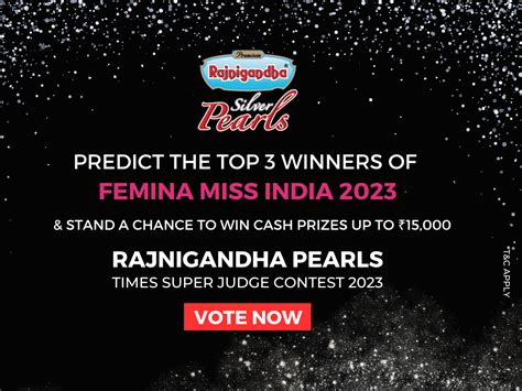 Rajnigandha Pearls Times Super Judge Contest 2023: Vote for your top ...