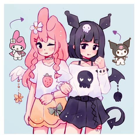 173 acatcie / infp / feb. 25 (@acatcie) Instagram: kuromi and my melody ...