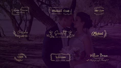 Wedding video editing templates | Beachweddingtips.com