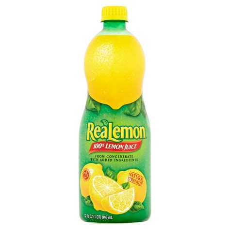 ReaLemon 100% Lemon Juice, 32 fl oz - Fairway