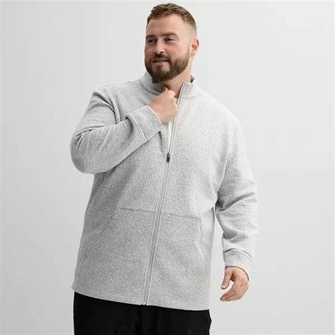 Big & Tall FLX Textured Full Zip Jacket