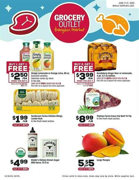 Grocery Outlet Weekly Ad & Circulars from June 11