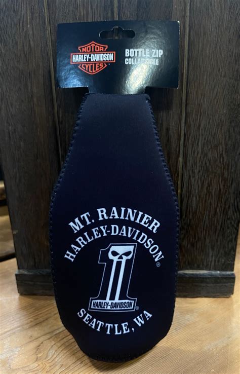 Mt. Rainier Harley-Davidson® Seattle Bottle Zip – Mt. Rainier Harley ...