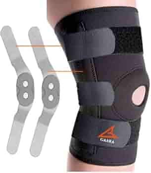 GAARA Indian Adjustable Hinged Knee Support Brace with Open Patella For ...