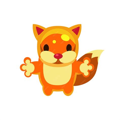 Fox jelly toy | Premium Vector