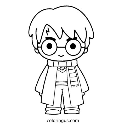 Harry Potter Coloring Page Free Printable