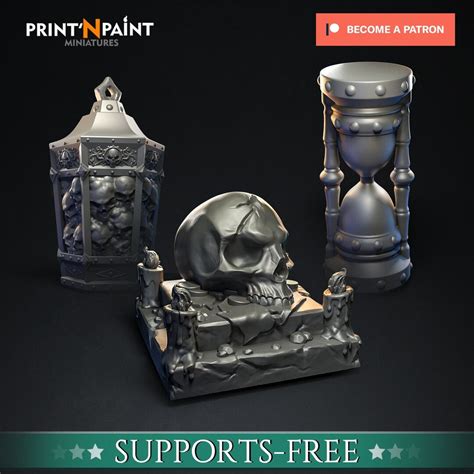 Buy D&D Lich Scenery RPG Model Lich Props by Print'n Paint Online in ...