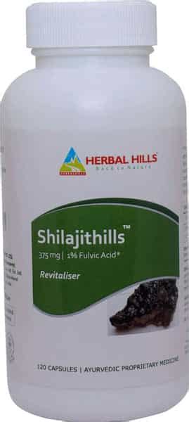 Buy HERBAL HILLS SHILAJITHILLS 120 CAPSULE Online & Get Upto 60% OFF at ...