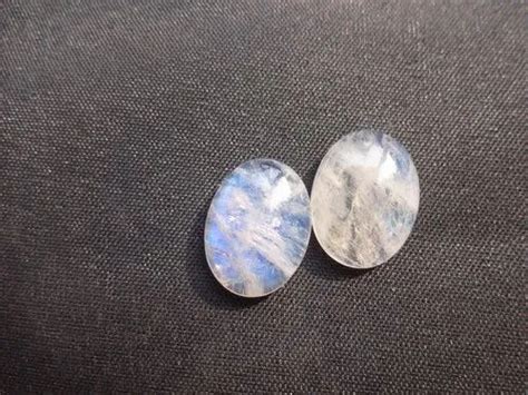 Moonstones Shapes - White Rainbow Moonstone Oval Shape Calibrated ...