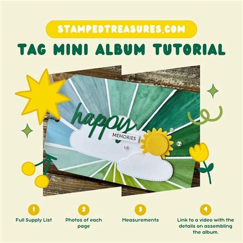 Image result for Tag Mini Album Tutorial