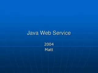 Java Web Service Design 的图像结果