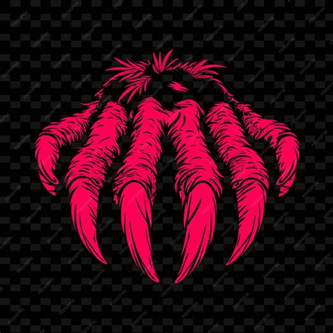 Premium PSD | Png three toed sloth claws with spanish moss tendrils and ...