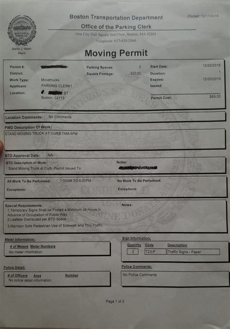 Greater Boston Moving Permits | AdamHelper