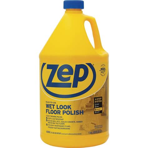 Zep ZUWLFF128 Wet Look Vinyl Floor Polish 1 Gal. – Voomi Supply