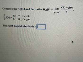 Image result for Differentiation First Principles Right Hand Derivative