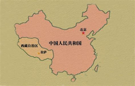 西藏自治区行政区划图：西藏自治区下辖7个地级行政区是哪些？_房家网