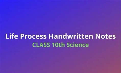 Image result for Life Process Class 10 Notes