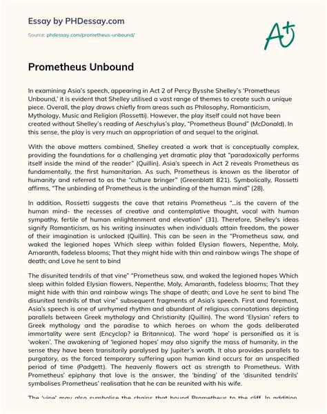 Image result for Prometheus Unbound