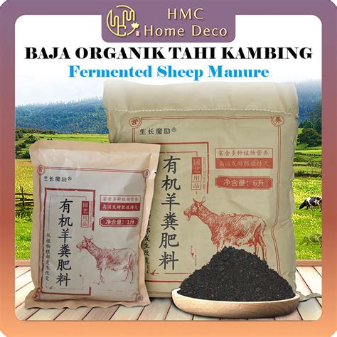Baja Organik Tahi Kambing / Tahi Ayam Organic Fermented Sheep Manure ...
