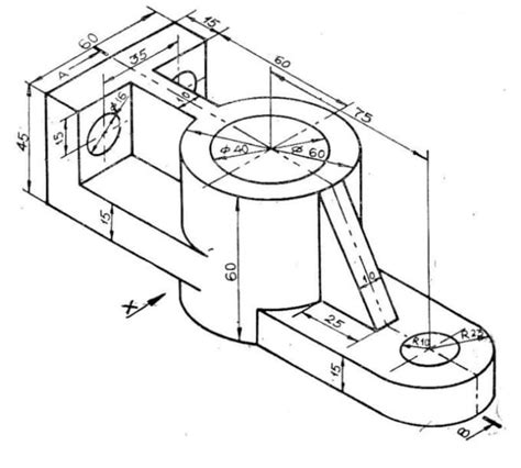 isometric drawing engineering