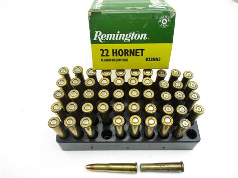REMINGTON .22 HORNET AMMO