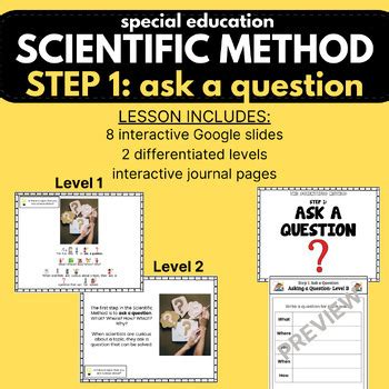 Image result for Scientific Method Lessons