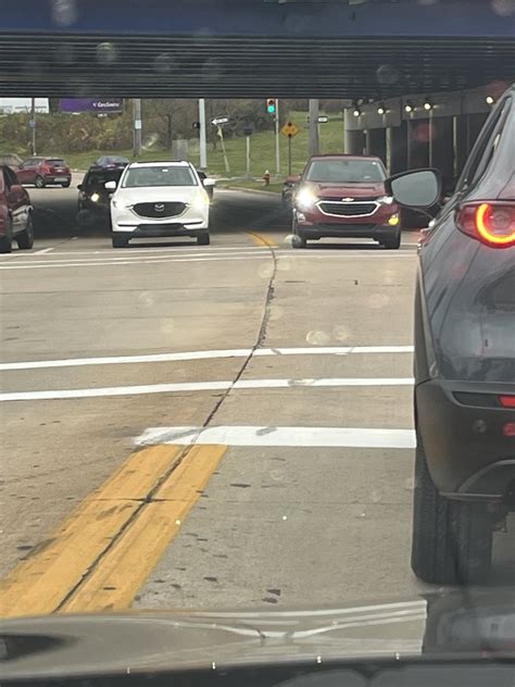 Dude rams into me while I was stopped in a stopping zone and thought he ...