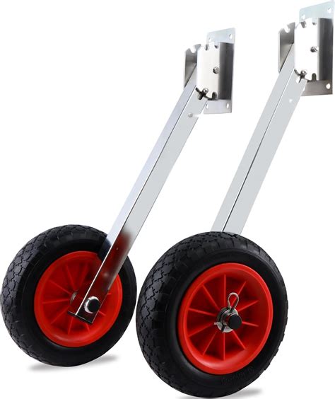 Amazon.com : marinexplore Inflatable Boat Launching Wheels Set,10 ...