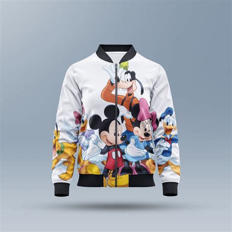 Kids Mickey Mouse Bomber Jacket – Puzzle Squad