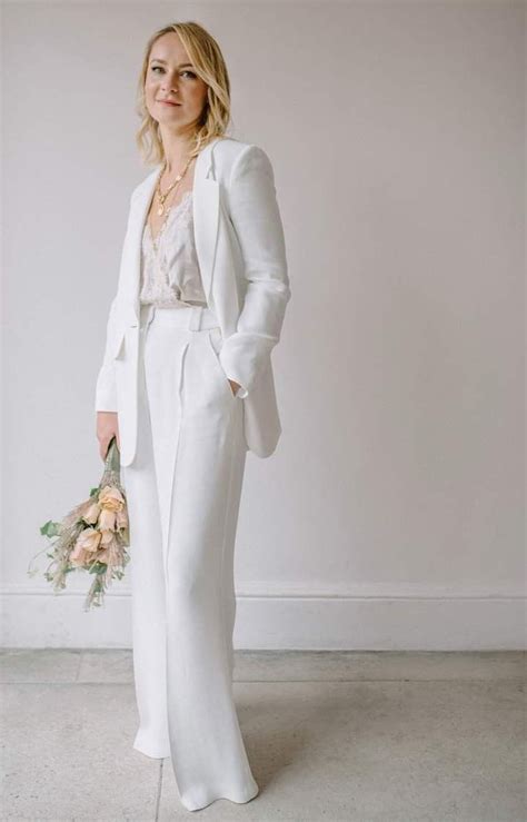 70 Most Popular White Womens Suit Wedding Tips To Save This Spring ...