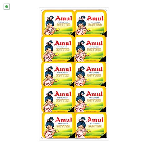Amul School Pack Butter Pasteurised, 100g – NagaBazaar™