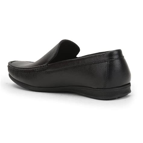 Buy Fortune Men's Black Casual Loafer Shoes