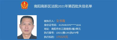 南阳公布最新一批失信被执行人名单_澎湃号·媒体_澎湃新闻-The Paper