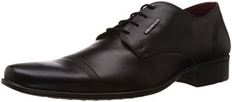 Buy Provogue Men's Black Leather Formal Shoes - 9 UK at Amazon.in