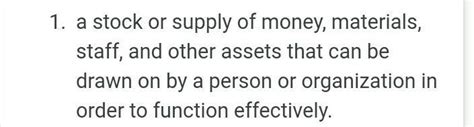 1) What is resource? - Brainly.in