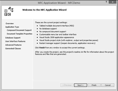 MFC Project Examples 的图像结果