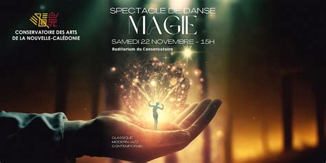 Magie un spectacle de danse des classes déveil, préparatoire et premier ...