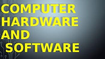 Computer Project Hardware/Software 的图像结果