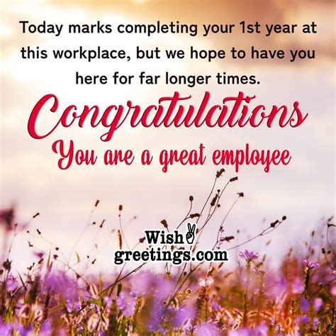 How To Say Thank You On Your Work Anniversary Wishes - Free Math ...