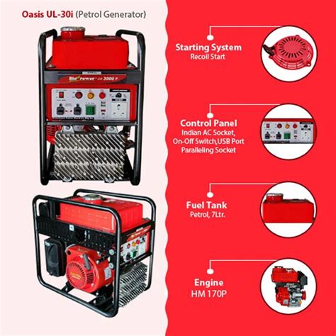 Petrol Inverter Generator - 3 KVA Petrol Inverter Generator , Manual ...